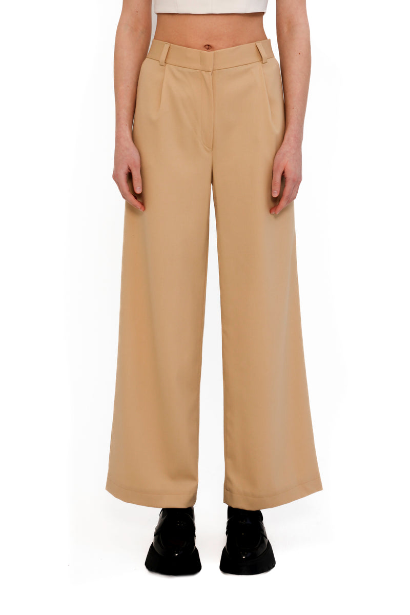 One & Only Broek Cappuccino